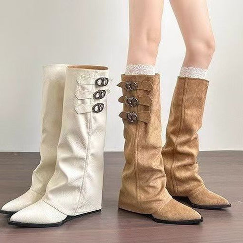 Women Detachable Winter Boots